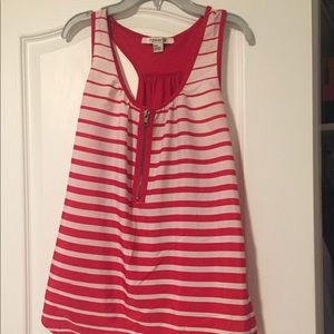 Stripped summer tank top